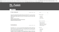 Desktop Screenshot of mr-fusion.hellblazer.com