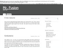 Tablet Screenshot of mr-fusion.hellblazer.com